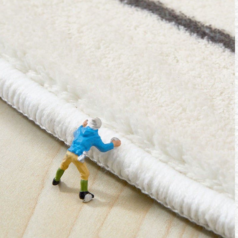 Plush Cartoon Animal Round Mat - Ultra-Soft, 10mm Thick, 1000g/sqm, Non-Slip & Machine Washable - Perfect for Youngsters' Bedroom, Living Room, Play Area - Featuring Cute Lion, Bear, Rabbit, Giraffe Designs, Rugs for Living R