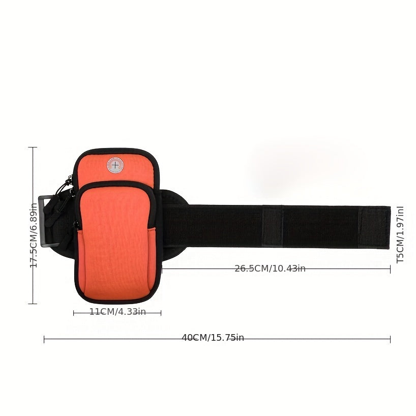 Waterproof Running Arm Bag - Water-Resistant Design with Spacious Compartment