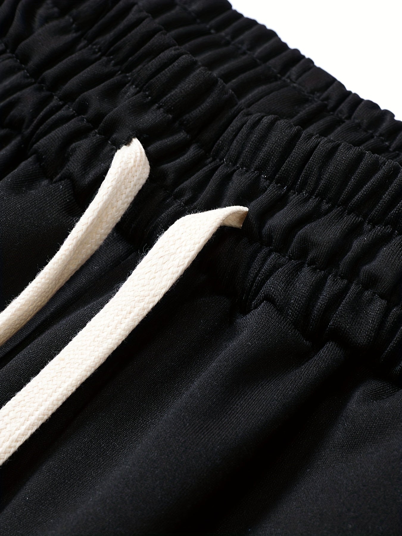 Loose Fit Printed Joggers, Men's Casual Stretch Waist Drawstring Sports Pants Sweatpants