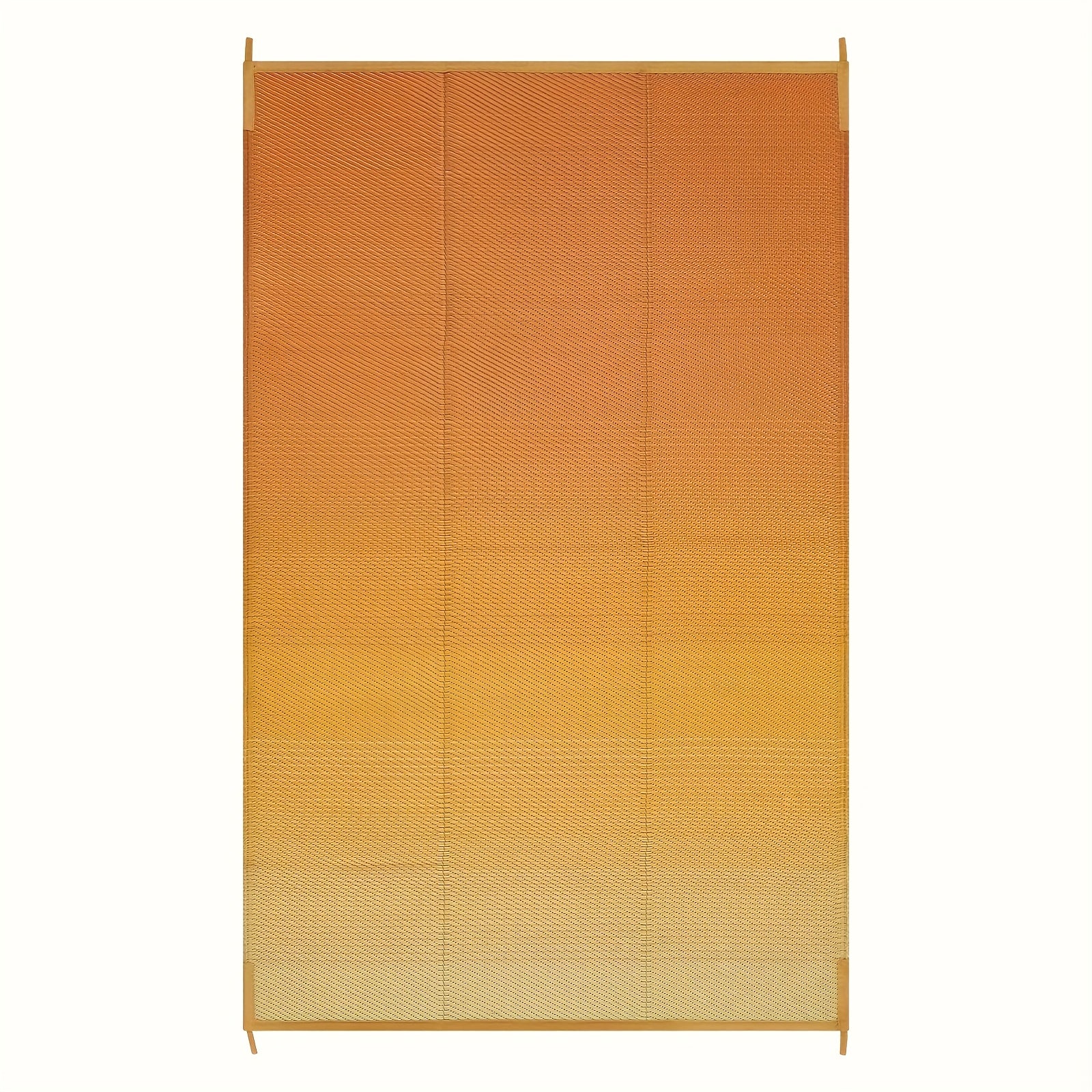 Extra Large Reversible Camping Mat - Durable Polypropylene Indoor/Outdoor Mat for RV, Patio, Backyard, Balcony & Deck - Vibrant Gradient Colors, Hand Wash Only, Outdoor Rugs