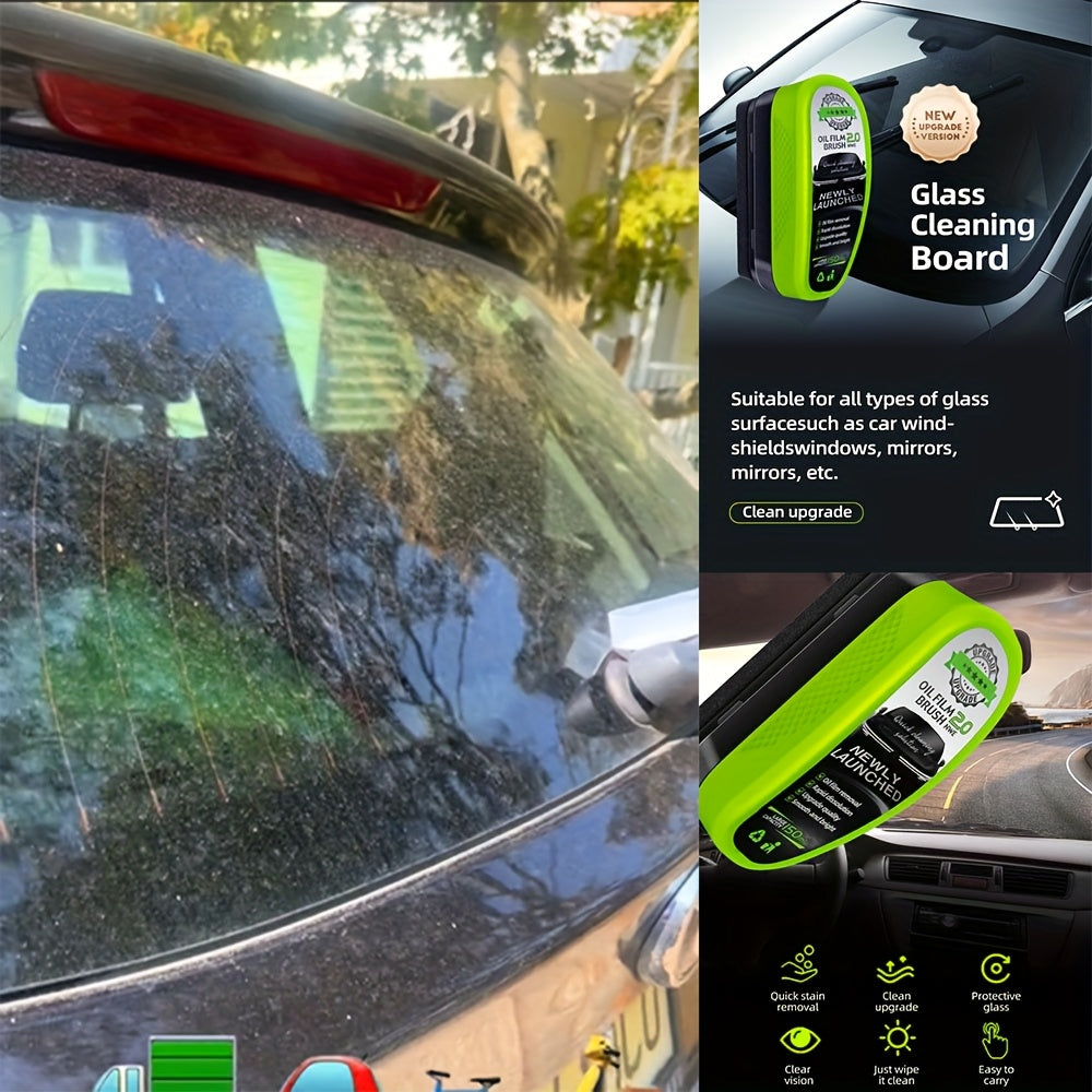 Automotive Oil Film Cleaning Brush, 2025 Upgraded Car Oil Film Cleaning Brush Pro 150ML,