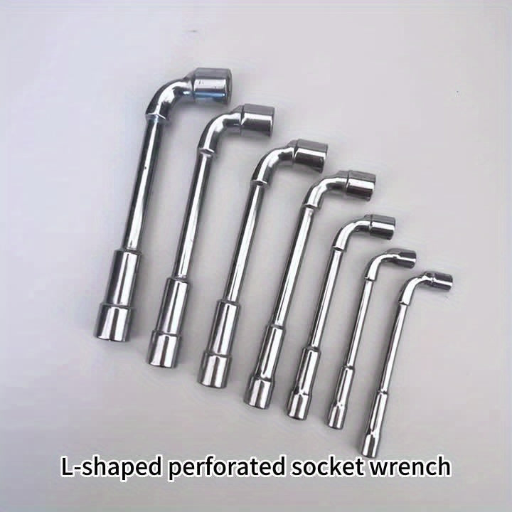 8pcs L-Shaped Socket Wrench Set, Metric 6-19mm L-Shaped Hex Key