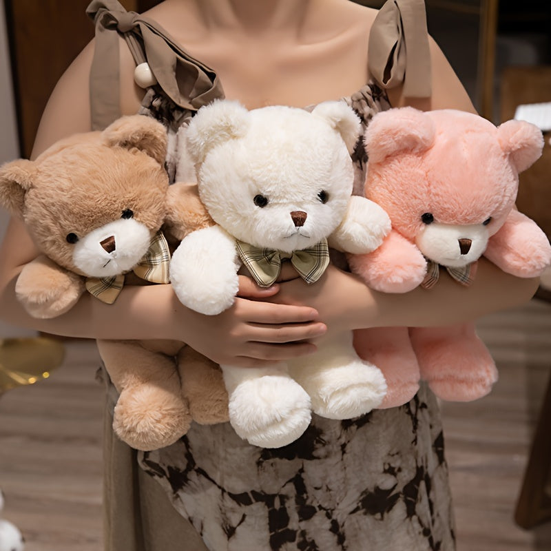 Cute Cartoon Teddy Bear Plush Toys Soft Stuffed Animals Teddy Bear Plush Toy Doll Perfect Birthday Gifts for Girls And Boys Beautiful Home Decoration