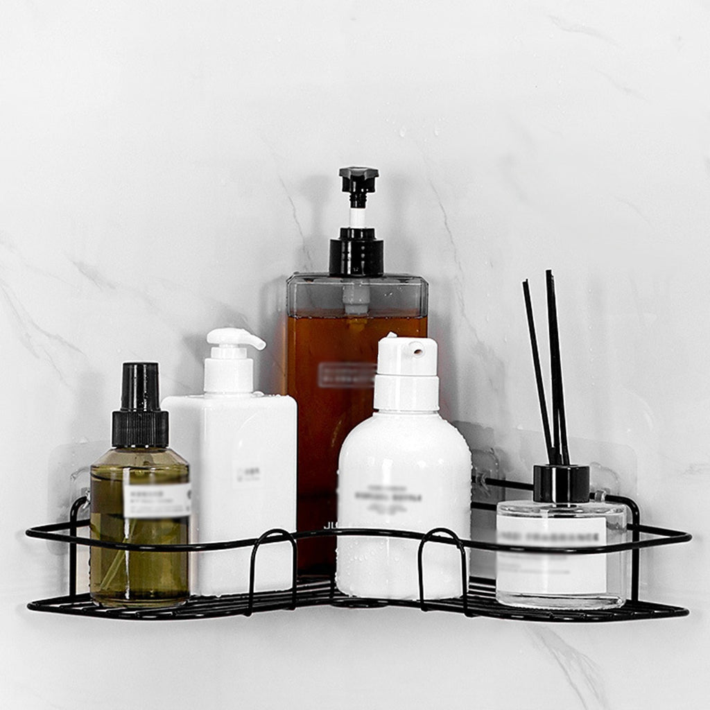[Cast Iron Shower Shelf] 1pc Cast Iron Corner Shower Shelf