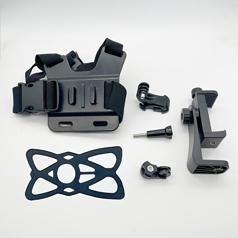 6 In 1 Sports Camera Chest Strap Accessories Chest Fixed Bracket First Person Angle Shooting Bracket