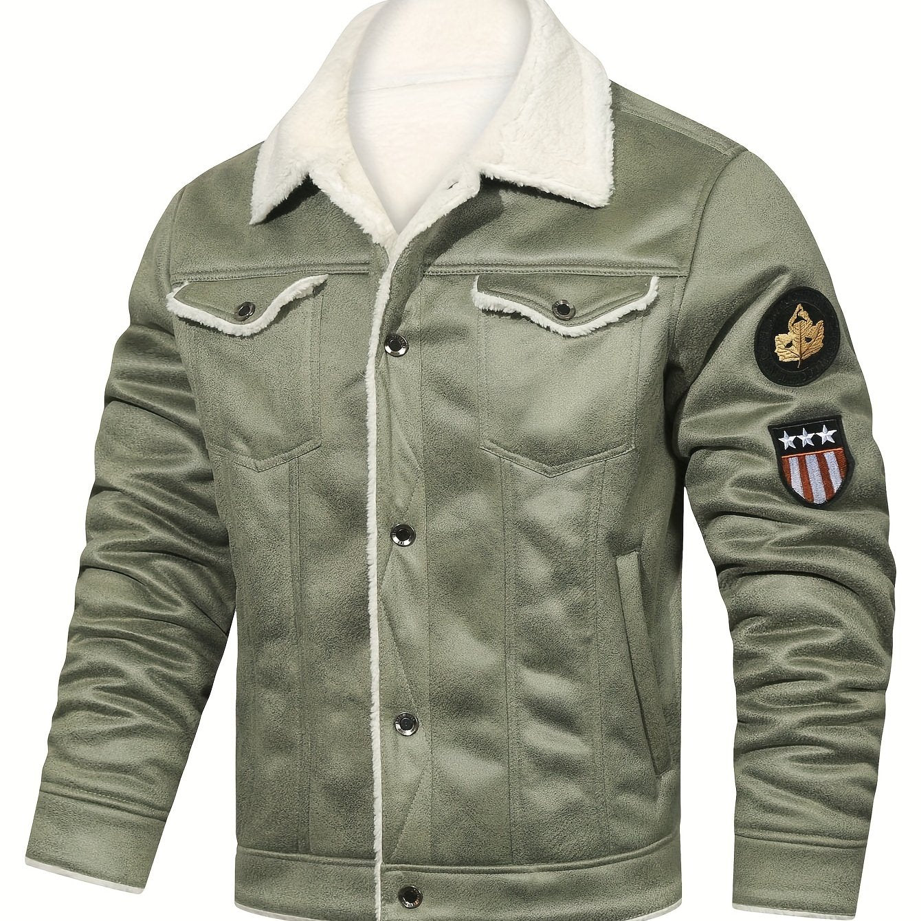 Men's Casual Polyester Jacket