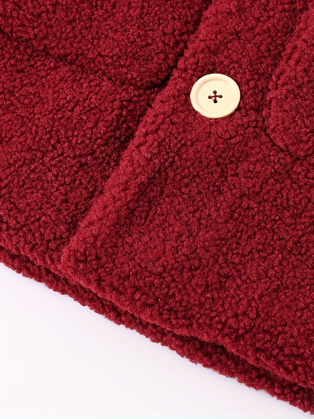 JOMAKE Girls' Winter Coat - Pastel Pink & Ombre Jacket with Button Front Closure,