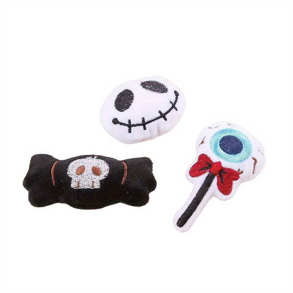 Halloween-Themed Plush Cat Toy - Small, Battery-Free Interactive Play Accessory For Cats Cat Toys Cat Accessories