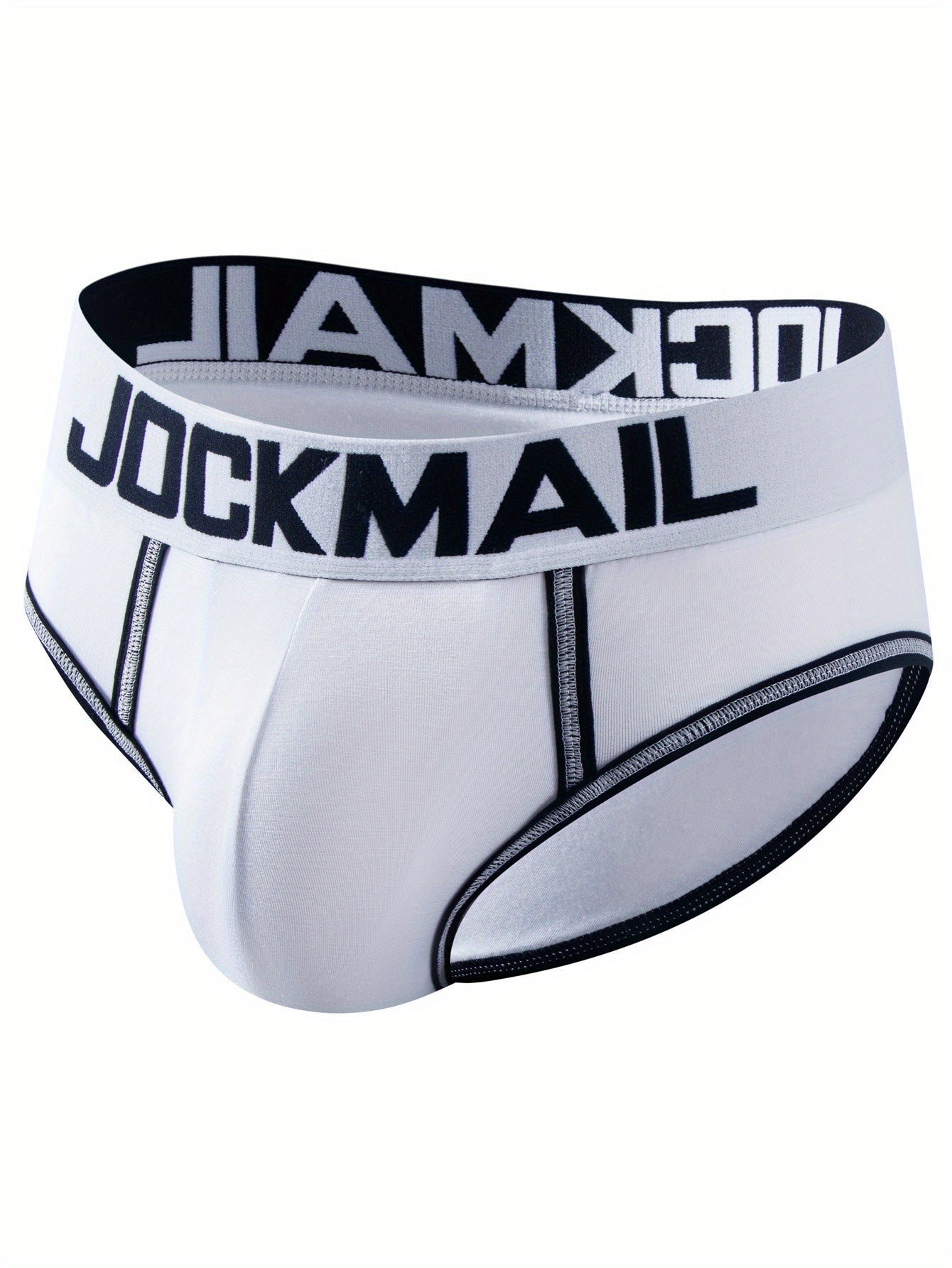 JOCKMAIL 1pc Men's Sexy Low Waist Jockstraps, Soft Modal Underwear With Wide Waistband
