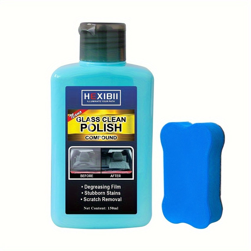 150ml Car Glass Oil Film Remover & Cleaner,  Automotive Glass Spray