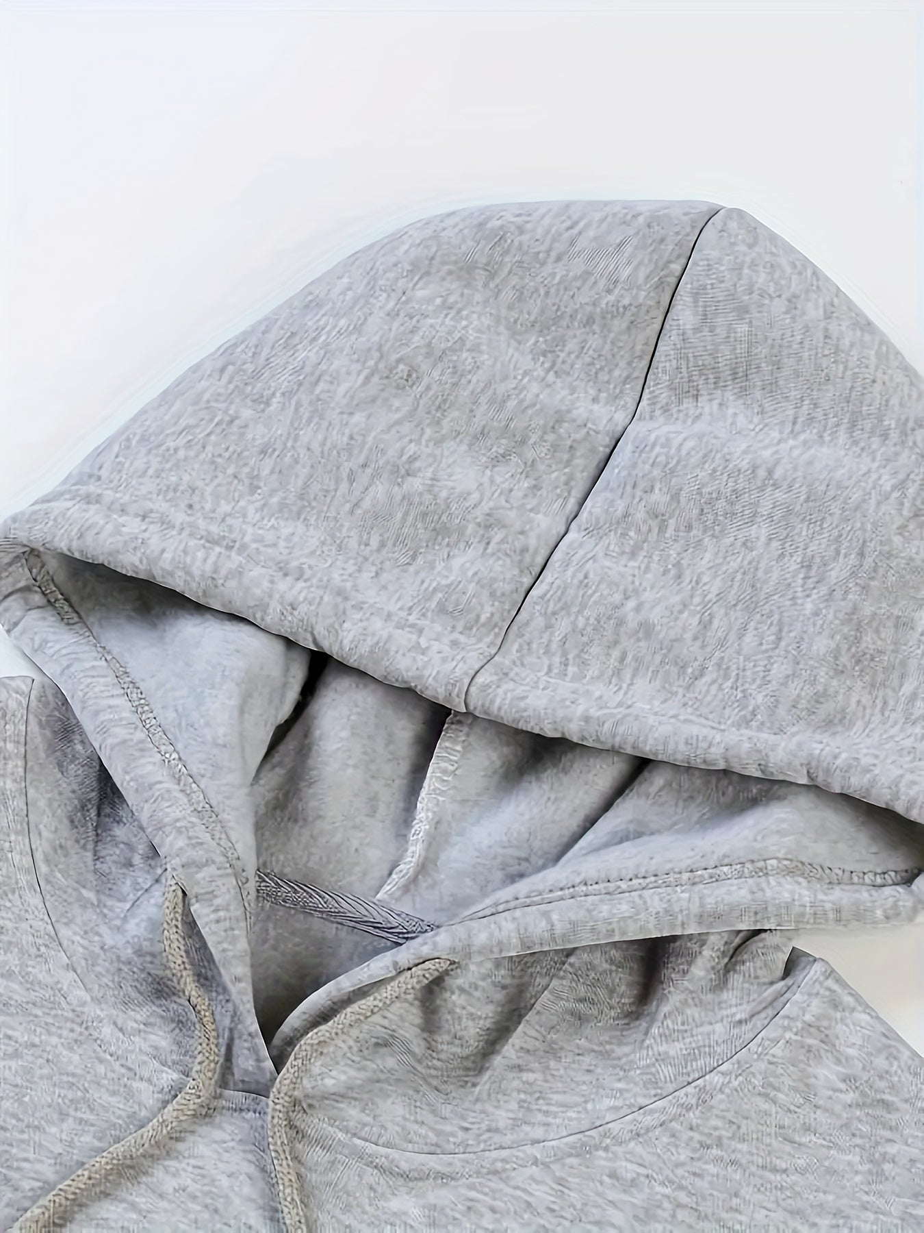 Mens Geometric Pattern Hooded Sweatshirt - Stretchy Pullover with Kangaroo Pocket, Applique Details, and Machine Washable Polyester Fabric - Casual Sports Style for Everyday Wear