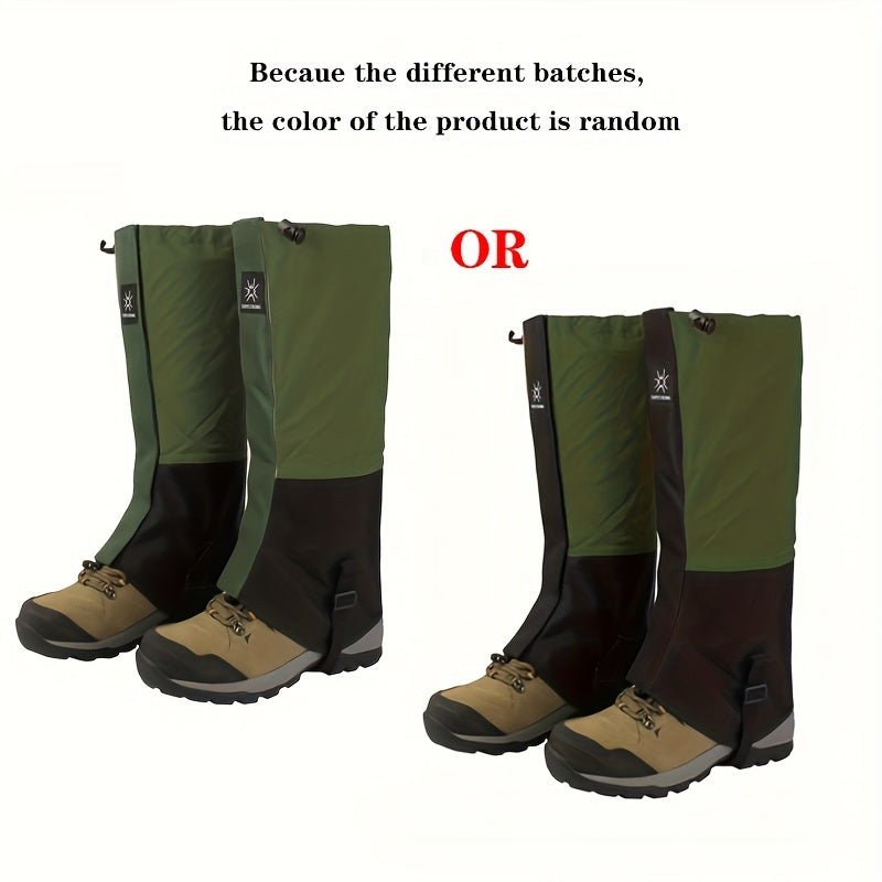 Waterproof Snowproof Leg Gaiters - Full Coverage Ankle Protection