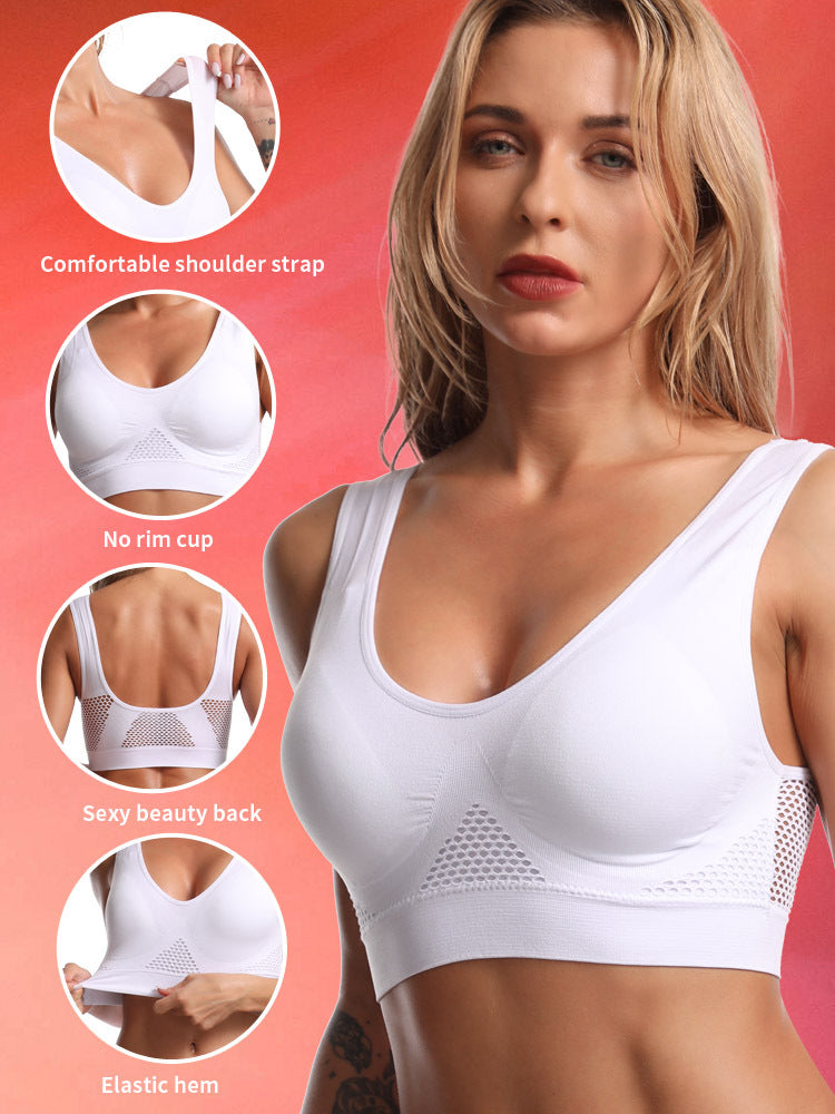 Women's Wireless Seamless Push-Up Bra,