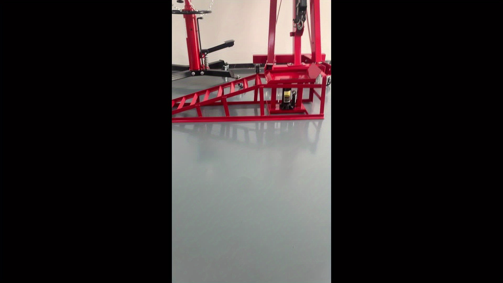 [Hydraulic Car Ramps] Car Ramps 2 Pack Hydraulic High Lift Service Vehicle Ramps 5T 11023 Lbs Automotive Truck Wheel Ramps for Oil Changes with Support Jack for DIY Repair Stores Auto Beauty Stores