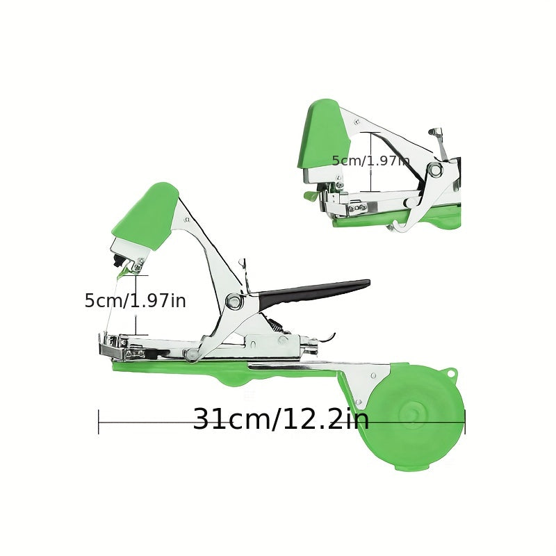 1 Pack - Vine Binding Machine - Automated Garden Tool for Grape, Eggplant, Cucumber & Chili - Time-Efficient, Effortless Knotting, User-Friendly Design - The Ultimate Farming Assistant for A Thriving Garden