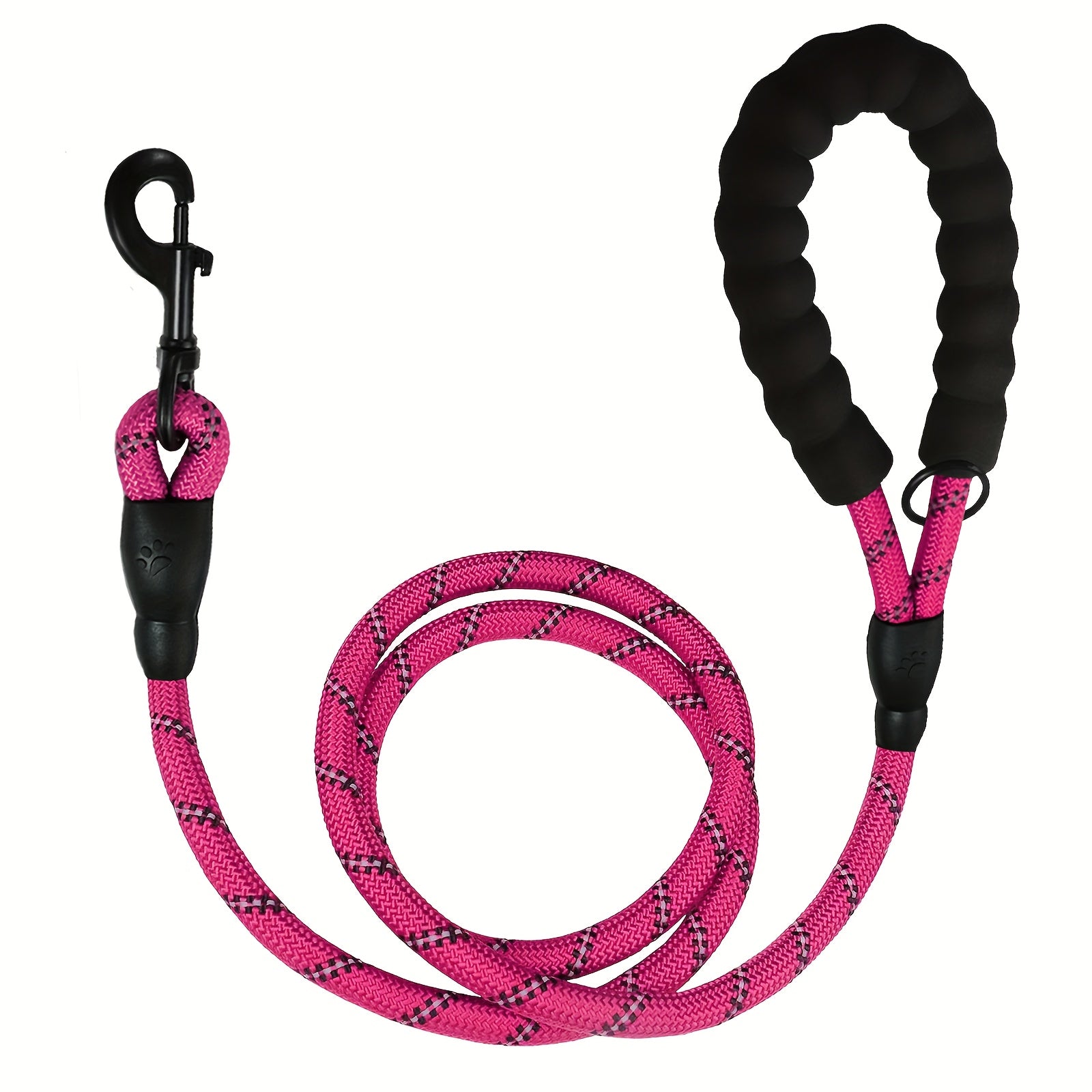 JOYTALE Reflective Dog Leash with Comfortable Padded Handle - Ideal for Small, Medium, and Large Dogs - 4/5/6 FT Length Options Available