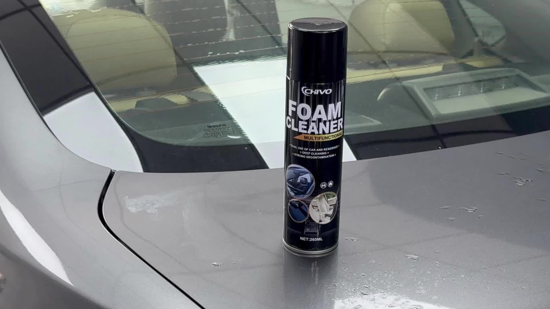 Chivo Multi-Functional Foam Cleaner Automotive Oil Film Cleaner Wheel Cleaner Headlight Cleaner Automotive Interior Cleaner Range Hood Cleaner