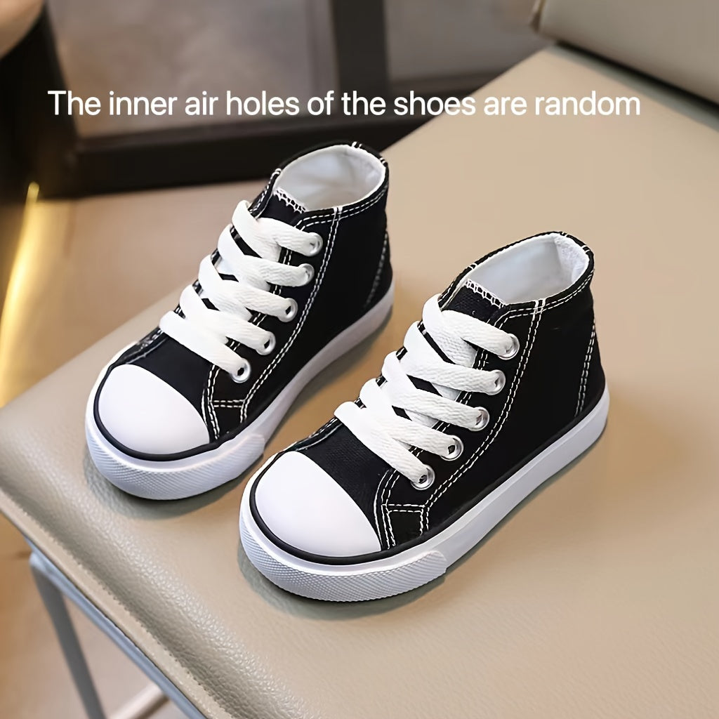 Girls Canvas Sneakers - Ultra-Lightweight & Super Comfortable - Anti-Slip Walking Shoes for Spring & Summer Adventures - Ideal for Outdoor Play
