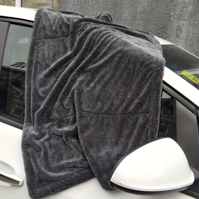 Twist Pigtail Towel Polyester Brocade Cleaning Towel,