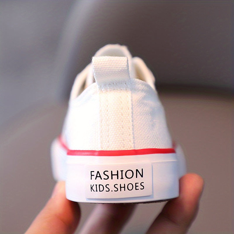 Girls Canvas Sneakers - Ultra-Lightweight & Super Comfortable - Anti-Slip Walking Shoes for Spring & Summer Adventures - Ideal for Outdoor Play