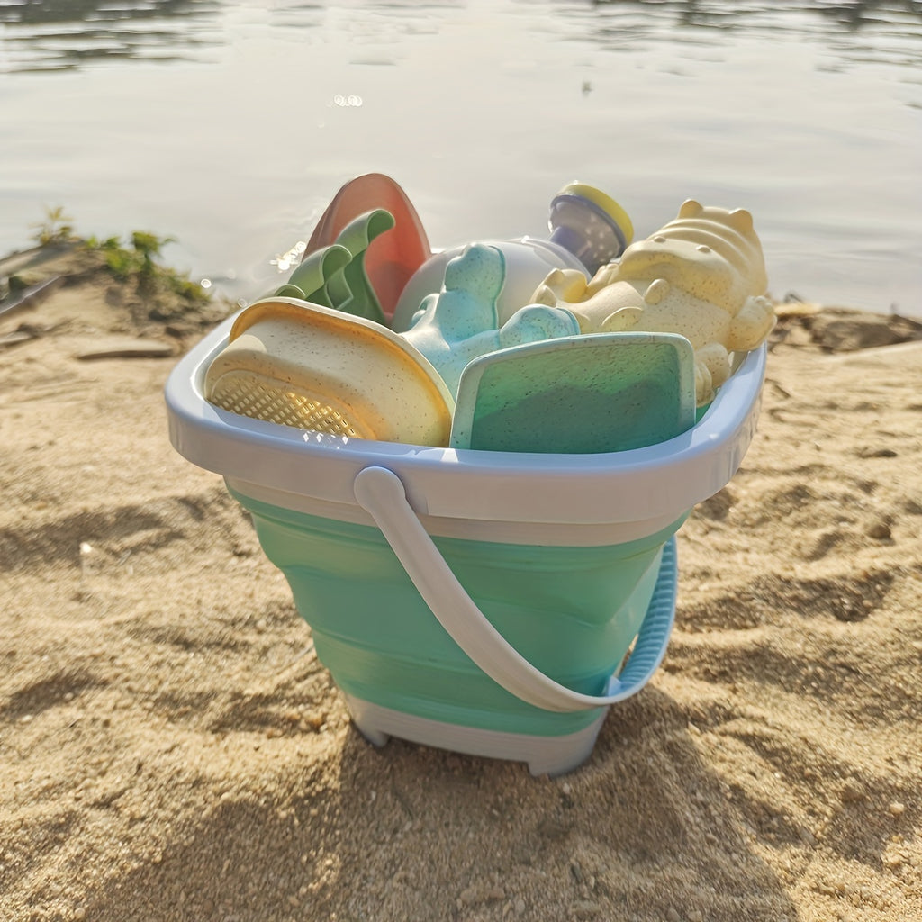11PCS Beach Sand Toys Set - Fun Morandi Color Combination - Perfect Outdoor Toys For Kids!