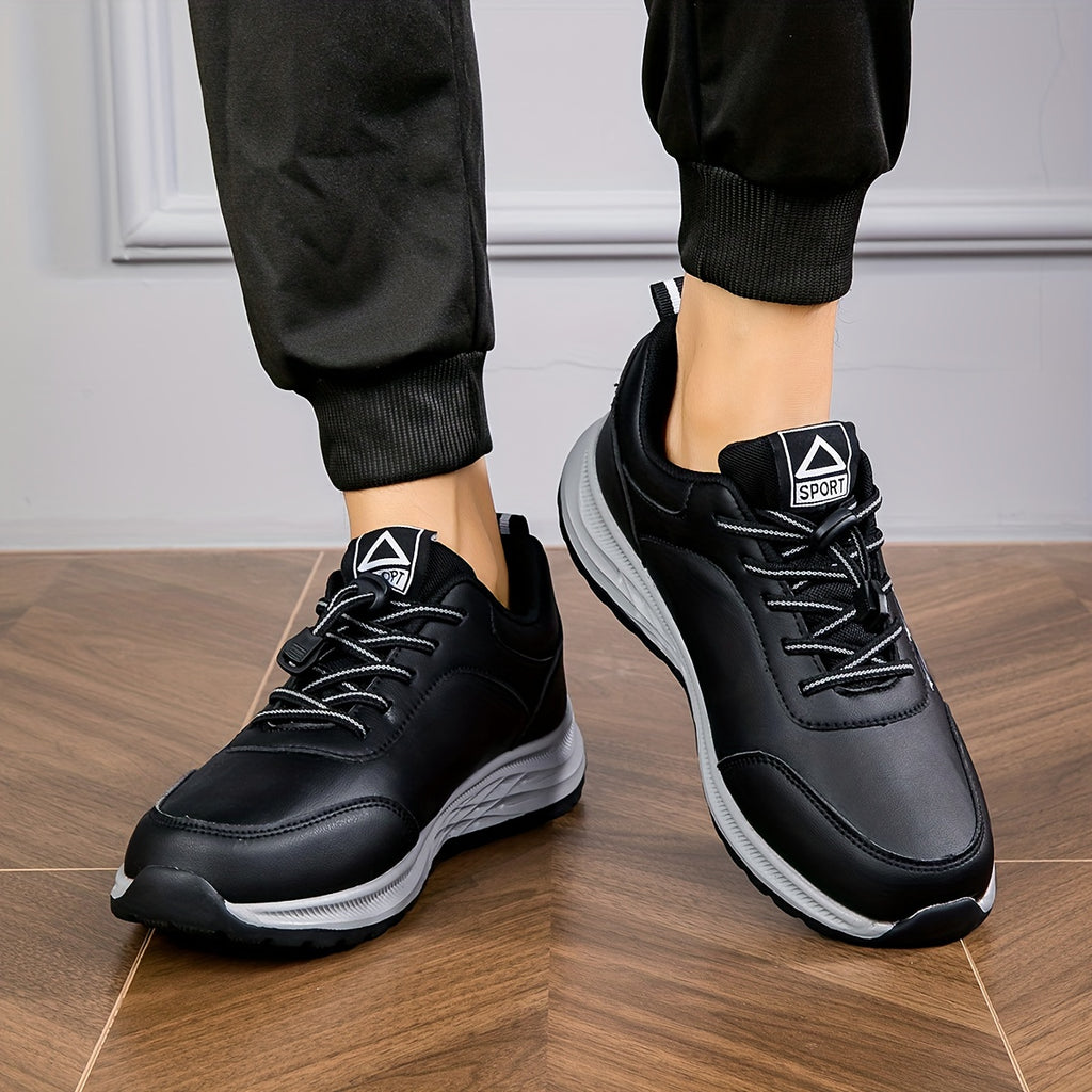 [Waterproof Anti-slip Sports Shoes] Waterproof Anti-slip Women's Drawstring Sports Shoes - Low Top Running Sneakers for Outdoor Gym Jogging Trainers