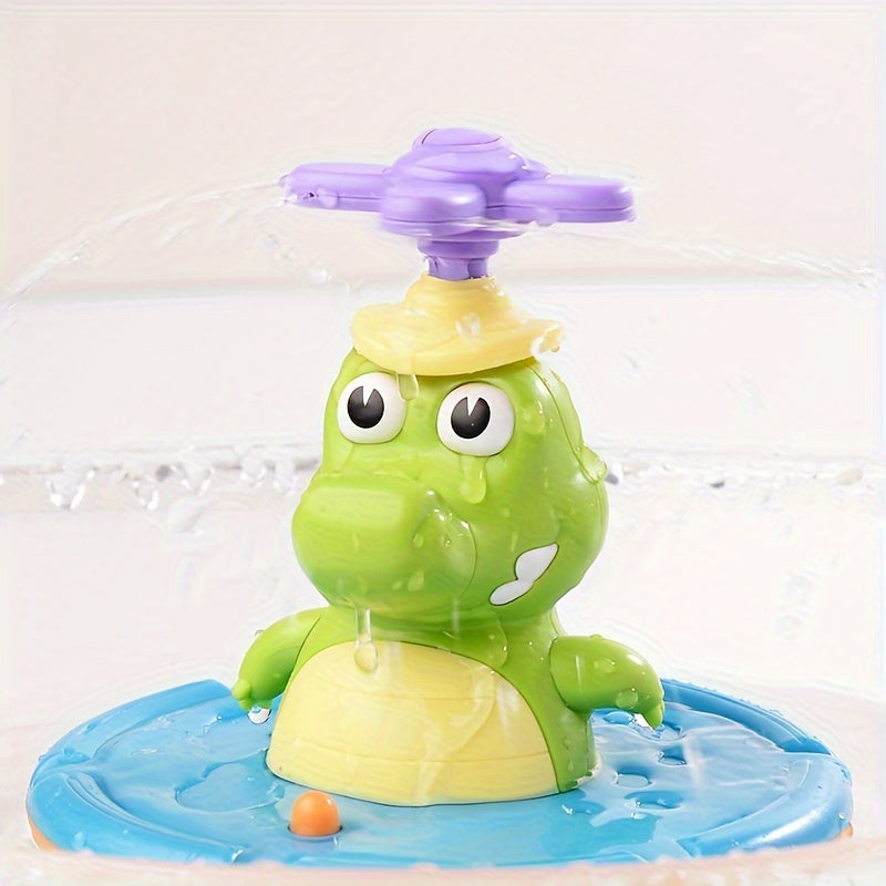Youngsters' Splash & Play Bath Toys with Lights - Fun Water Spray Bathtub and Pool Accessories, Durable ABS Material, Mixed Colors - Ideal Holiday Gift