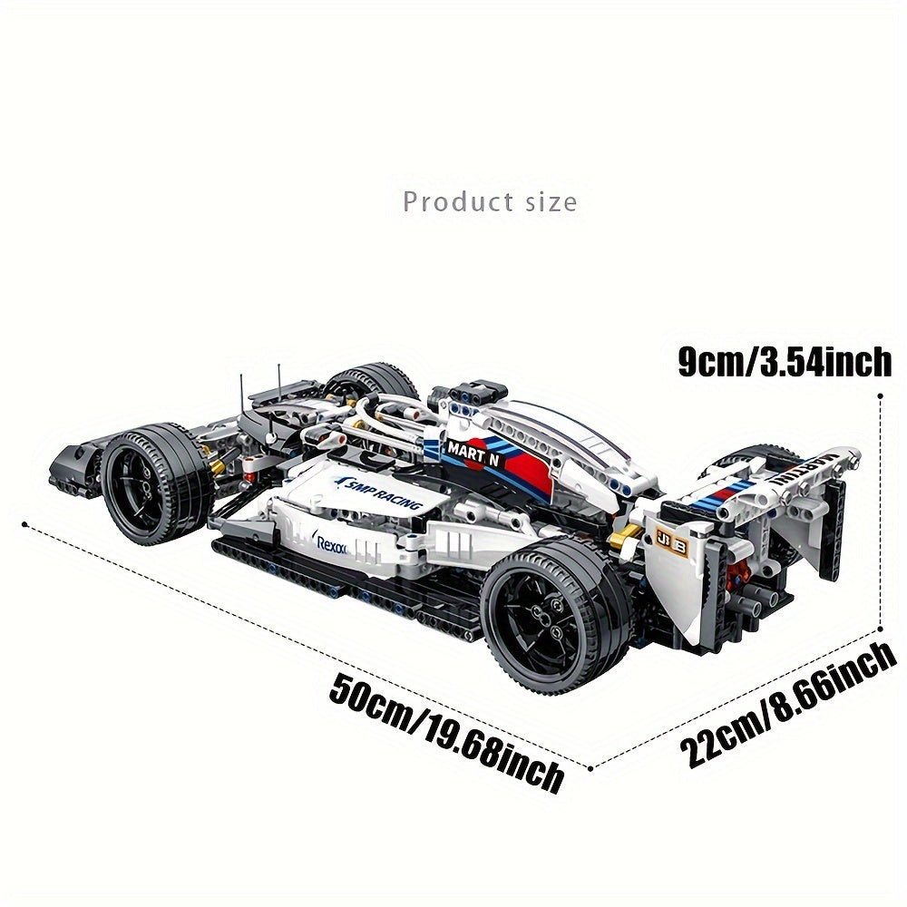 1152pcs Car Model Building Blocks Set, Supercar Mechanical Building Blocks, Children's Educational Toy, Sports Super Car Building Block Toys, Racing Sports Car, Racer Vehicle, Holiday Gift
