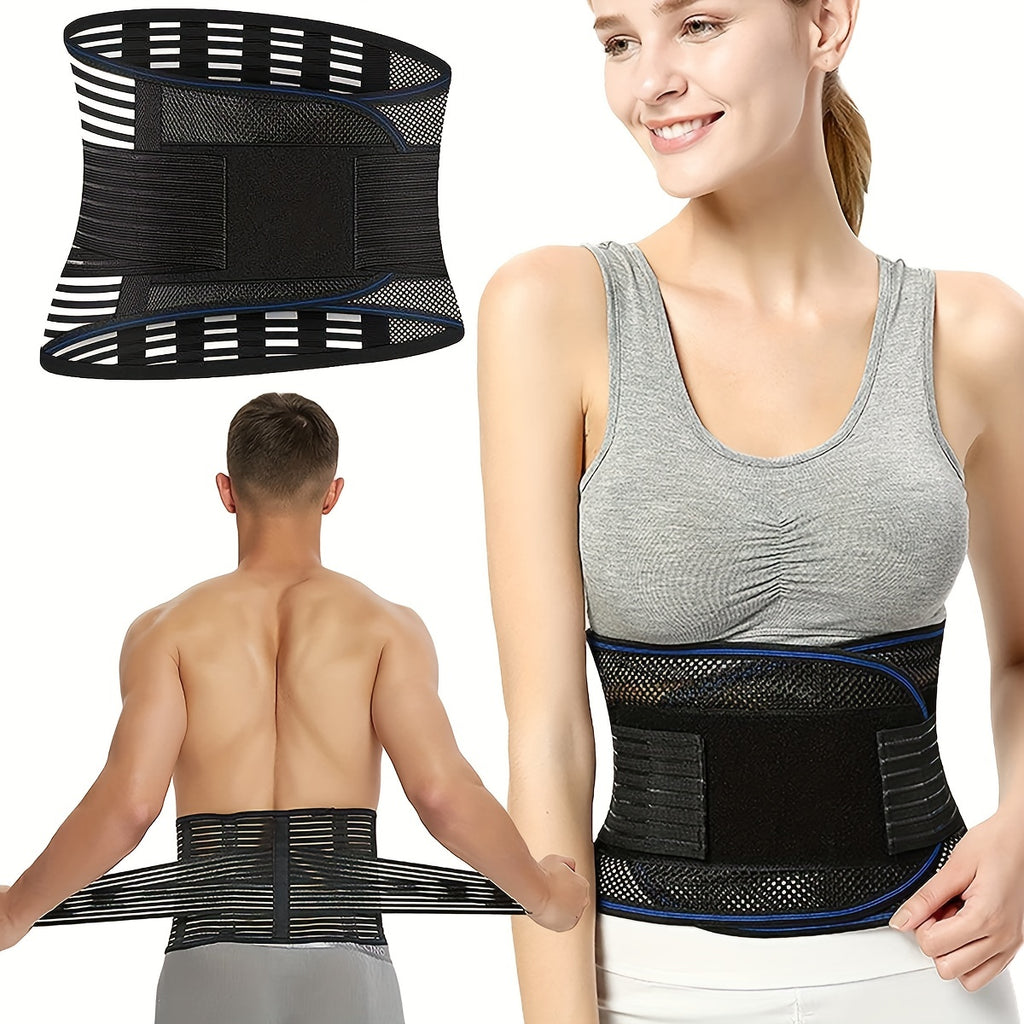 [1pc Adjustable Lower Back Brace] 1pc Adjustable Back Brace for Lower Back