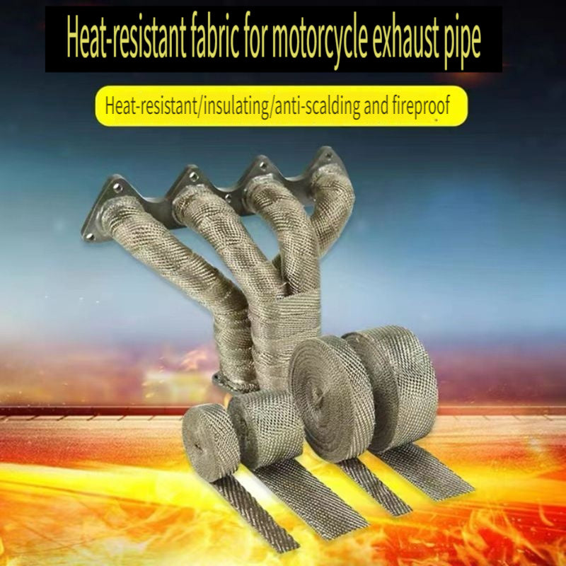 High Temperature Glass Fiber Tape 196.5 inch - Insulation Heat Resistant