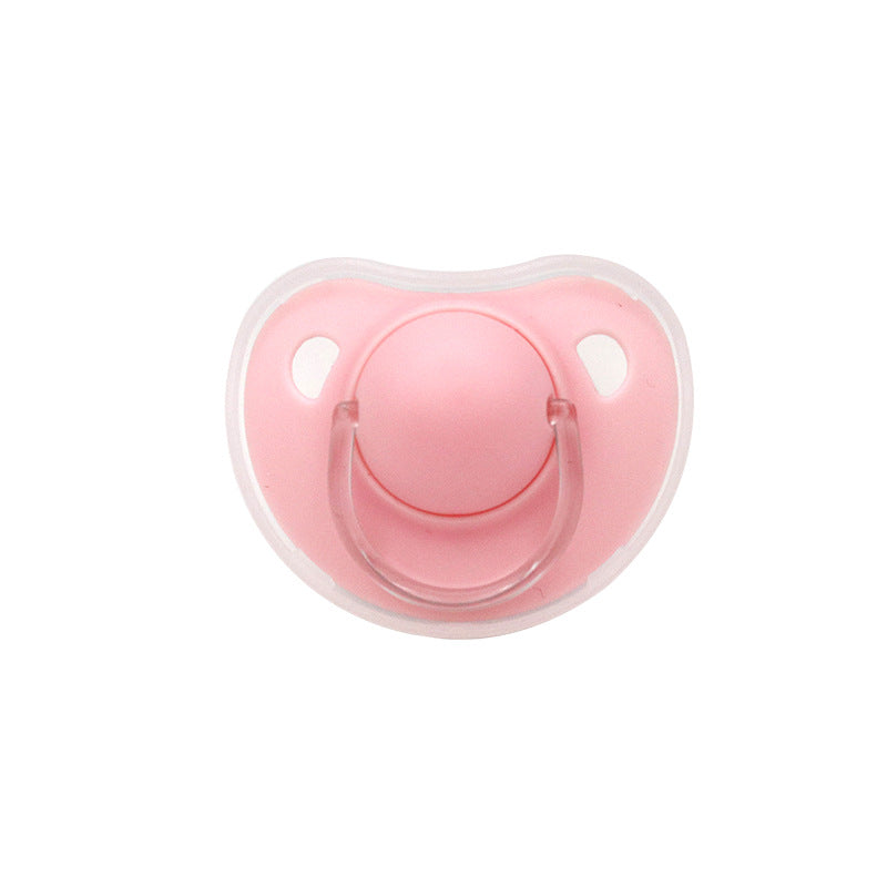2 Styles Baby Pacifier with Cover - Non-Toxic Soother, Thumb & Cherry Shape with Clip-On Nipple for Teething, & (///) - Sleep Suitable for xxx
