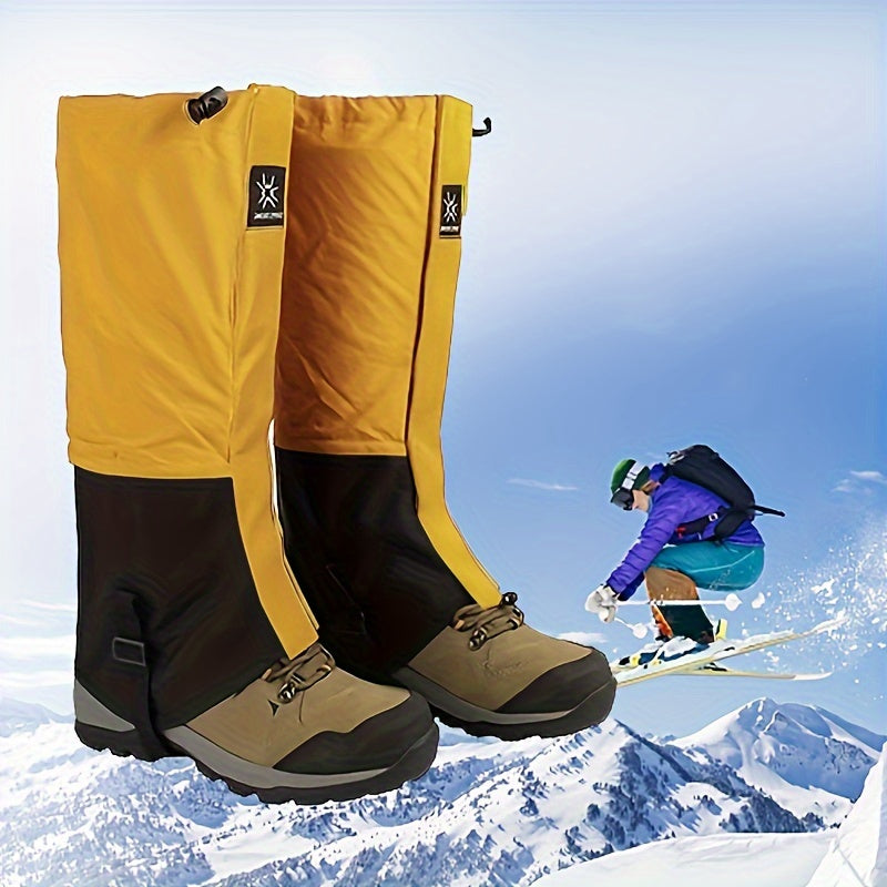 Waterproof Snowproof Leg Gaiters - Full Coverage Ankle Protection