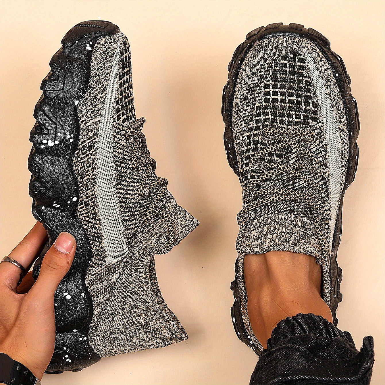 Men'S Casual Sneakers - Breathable Sports & Casual Attire, Athletic Footwear