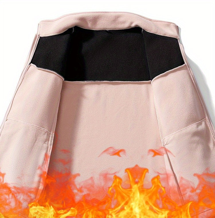 Women's 3-in-1 Outdoor Sports Jacket - Windproof, Waterproof, and Perfect for Mountaineering and Skiing