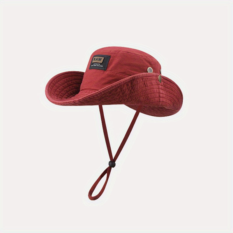 Unisex Soft Bucket Hat - Wide Brim, UV Protection - Quick-Drying & Lightweight - Ideal for Fishing, Hiking, Beach & Sports