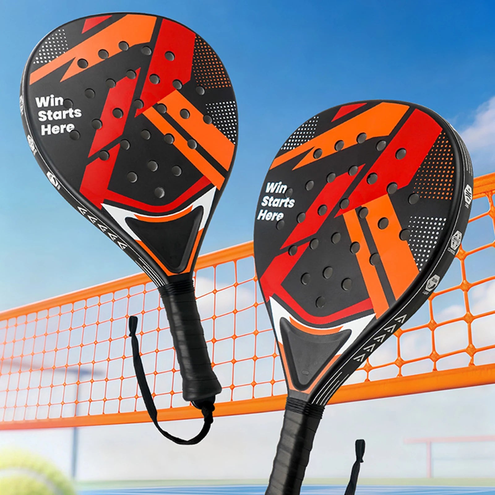 Padel Racket Padel Accessories Beach Padel Tennis Racquet Sports EPE Core Physical Equipment for beginner kids School Indoors