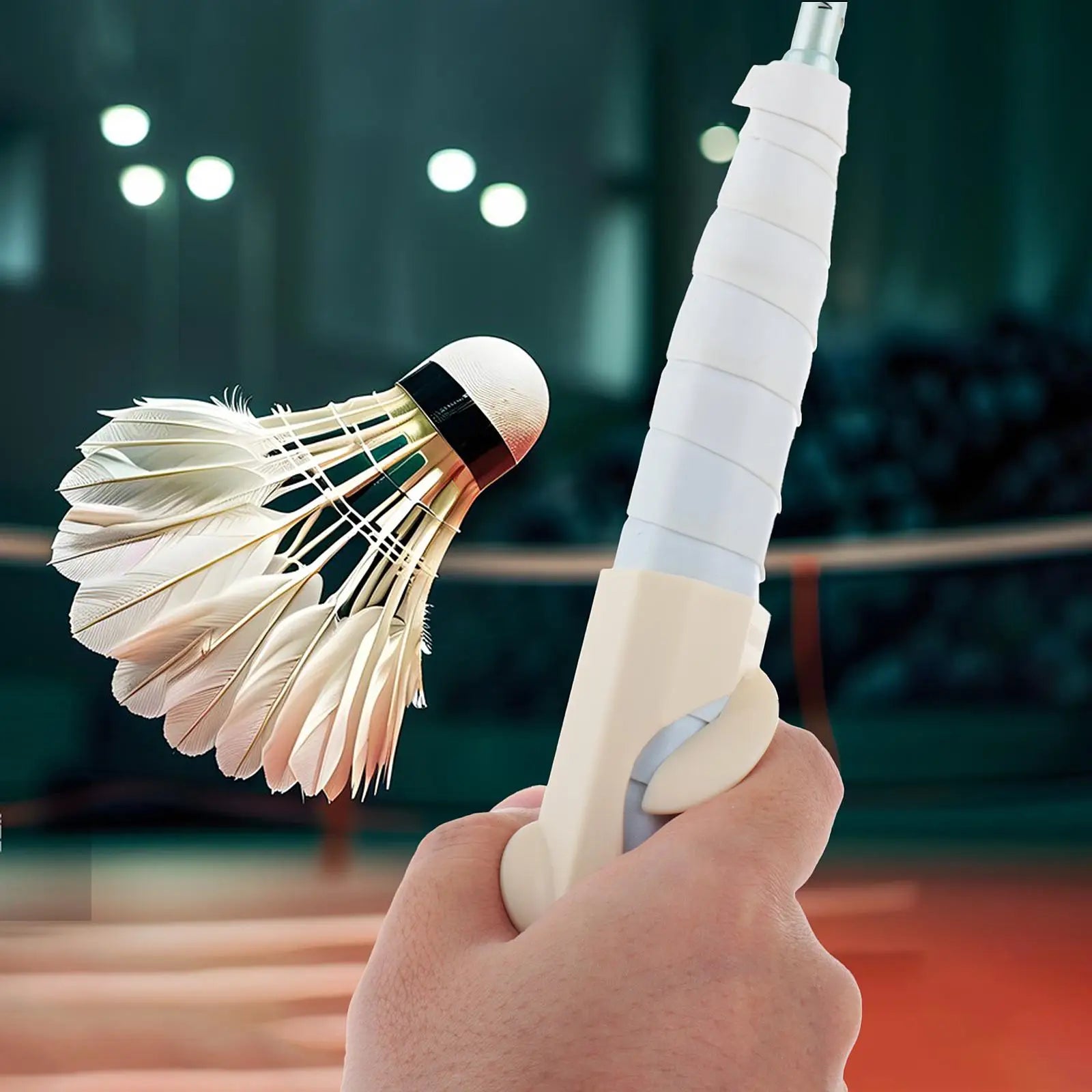 Badminton Grip Aid Posture Correction Training Equipment Replace Lightweight for Outdoor Ergonomic Sports Enthusiast Badminton