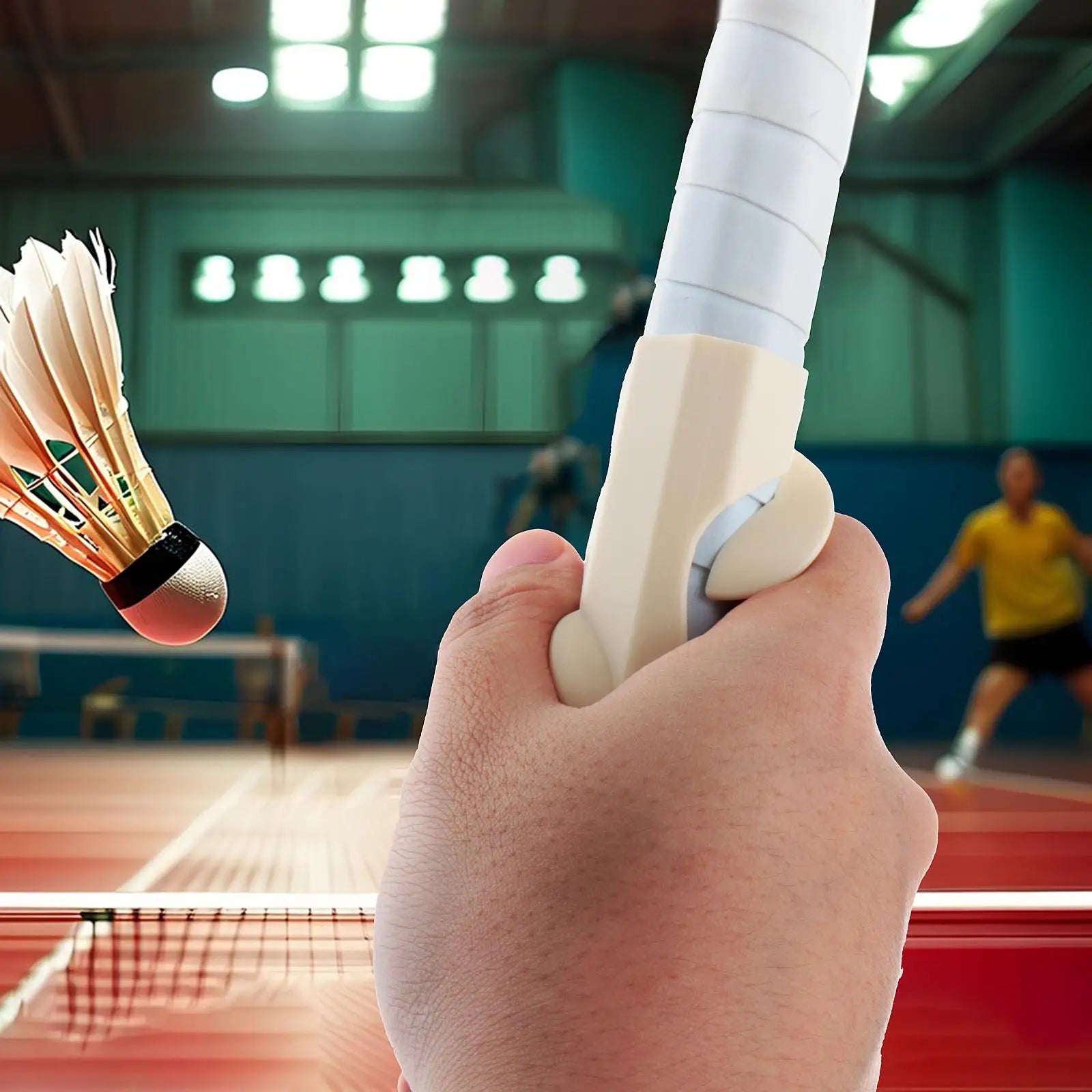 Badminton Grip Aid Posture Correction Training Equipment Replace Lightweight for Outdoor Ergonomic Sports Enthusiast Badminton