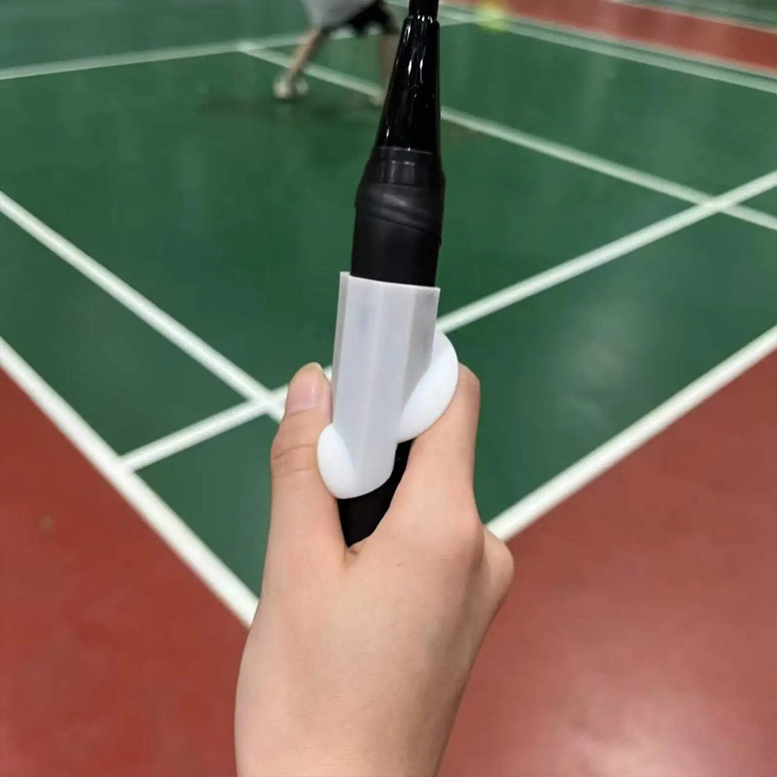 Badminton Grip Aid Posture Correction Training Equipment Replace Lightweight for Outdoor Ergonomic Sports Enthusiast Badminton