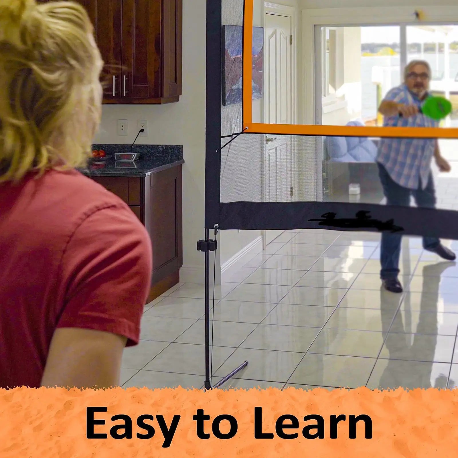 Badminton Net Set with Stand Rackets Shuttlecocks Jazzminton Equipment for Outdoor Court Sports Practice Beach Games Training