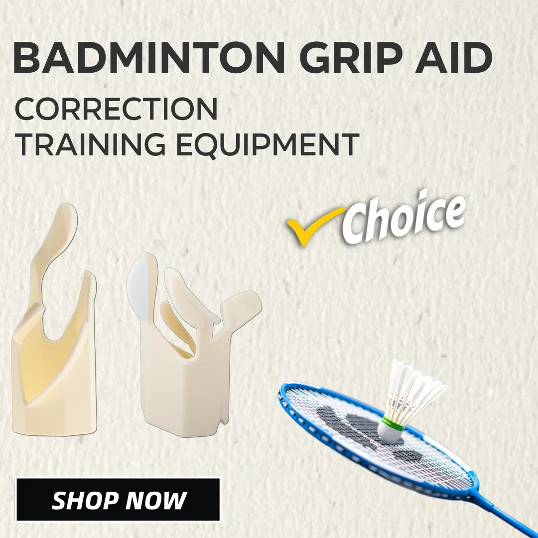 Badminton Grip Aid Posture Correction Training Equipment Replace Lightweight for Outdoor Ergonomic Sports Enthusiast Badminton