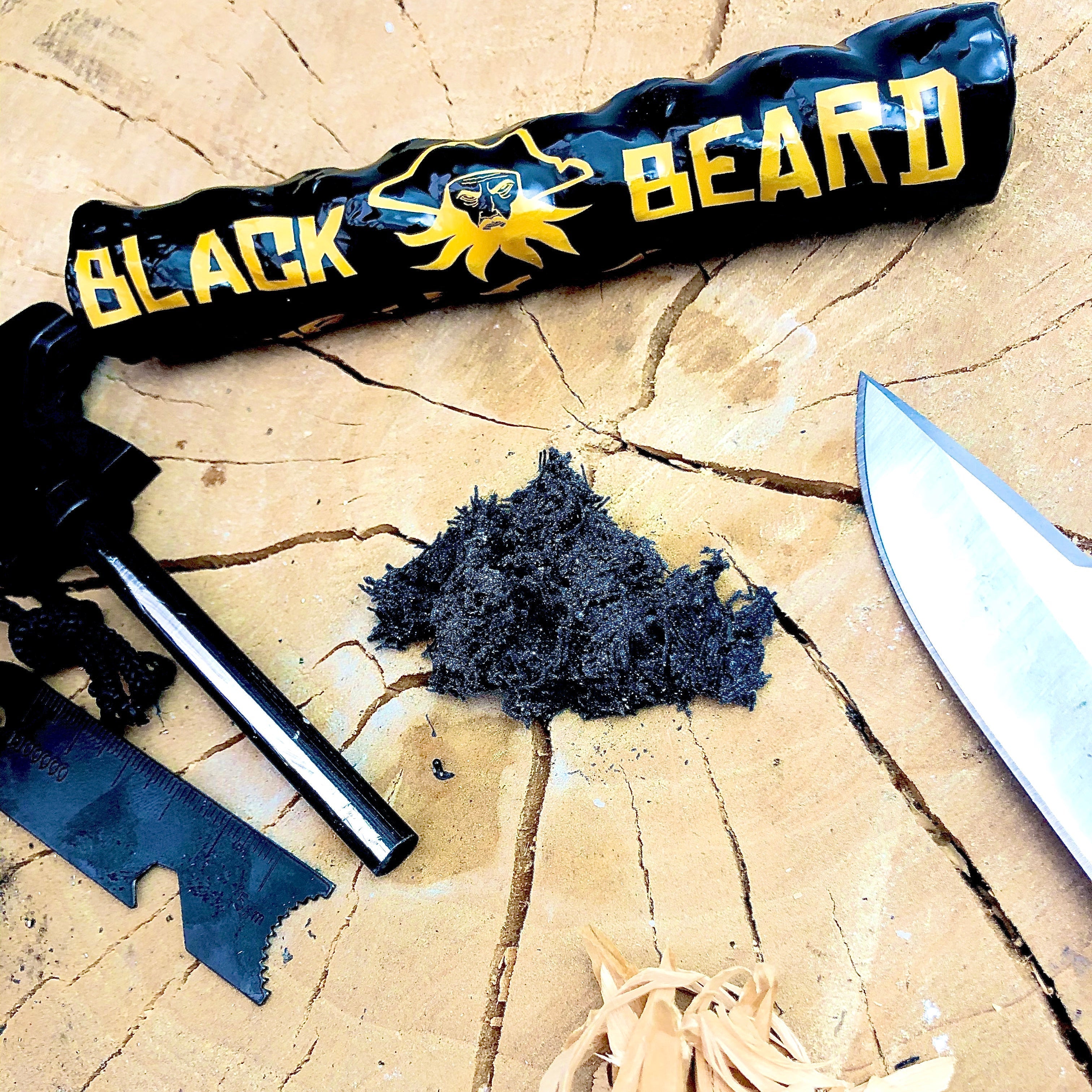 Black Beard Weather-Proof Firestarter
