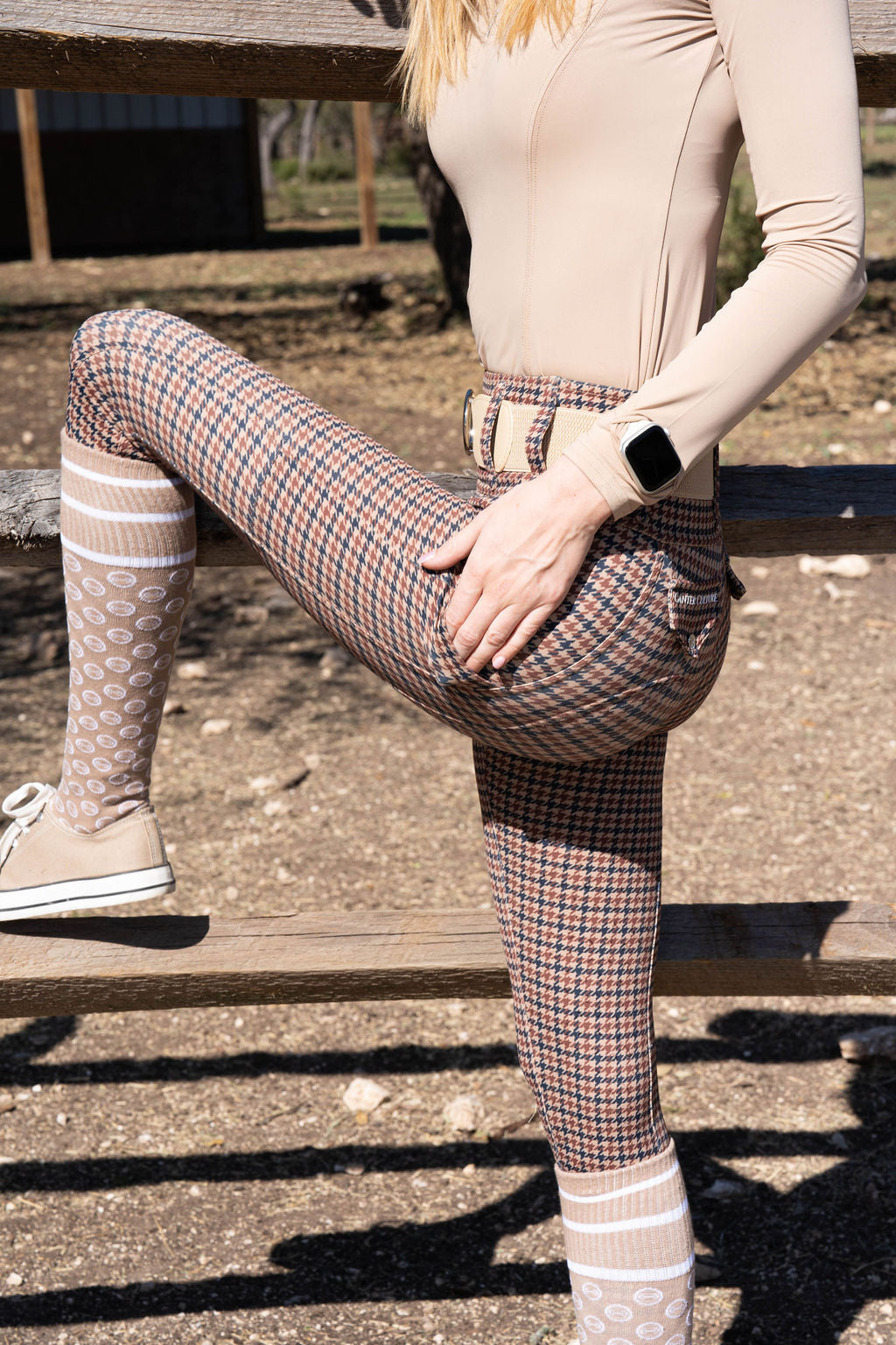 Athletic Breech - English Houndstooth