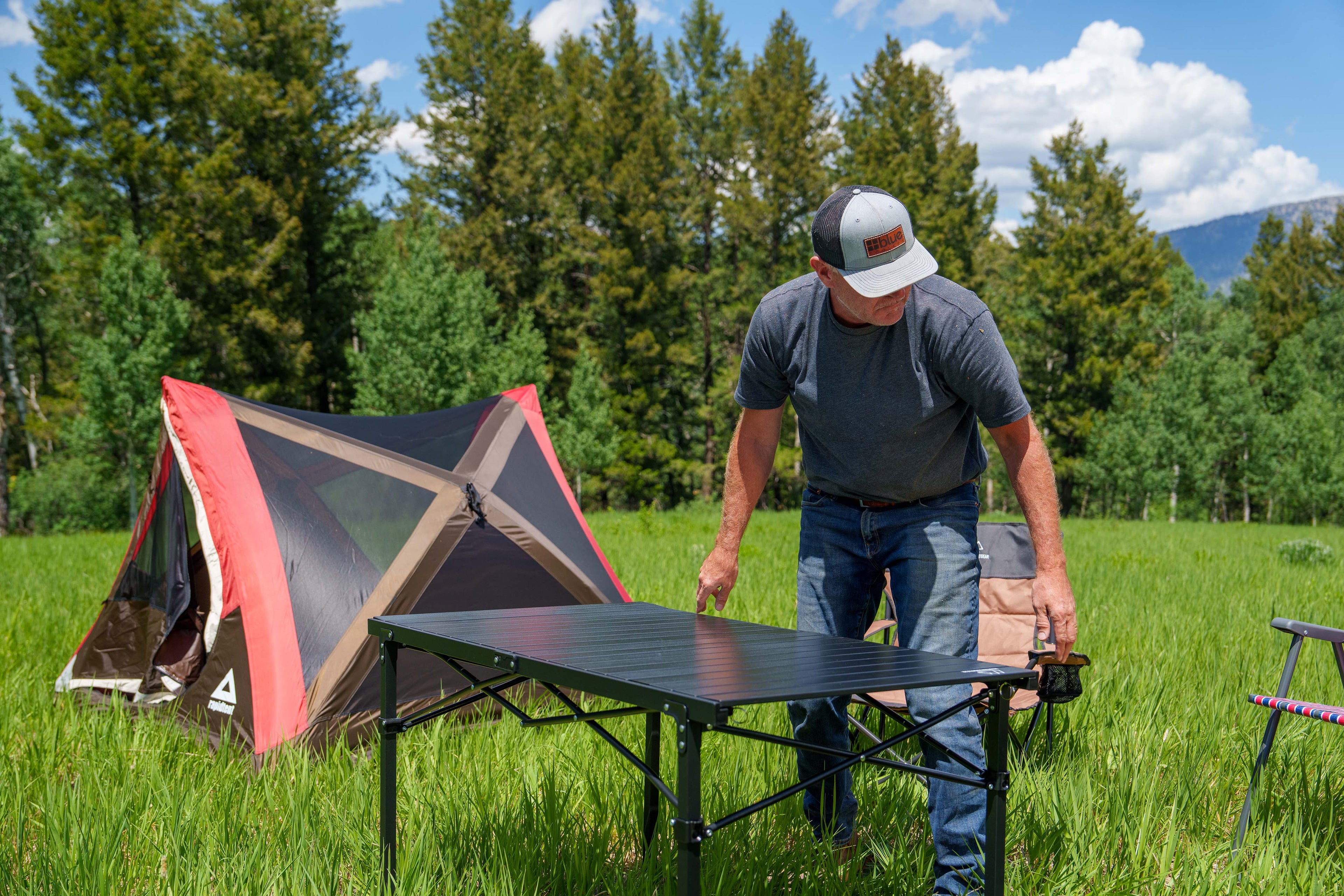 Heavy Duty Roll Top Table