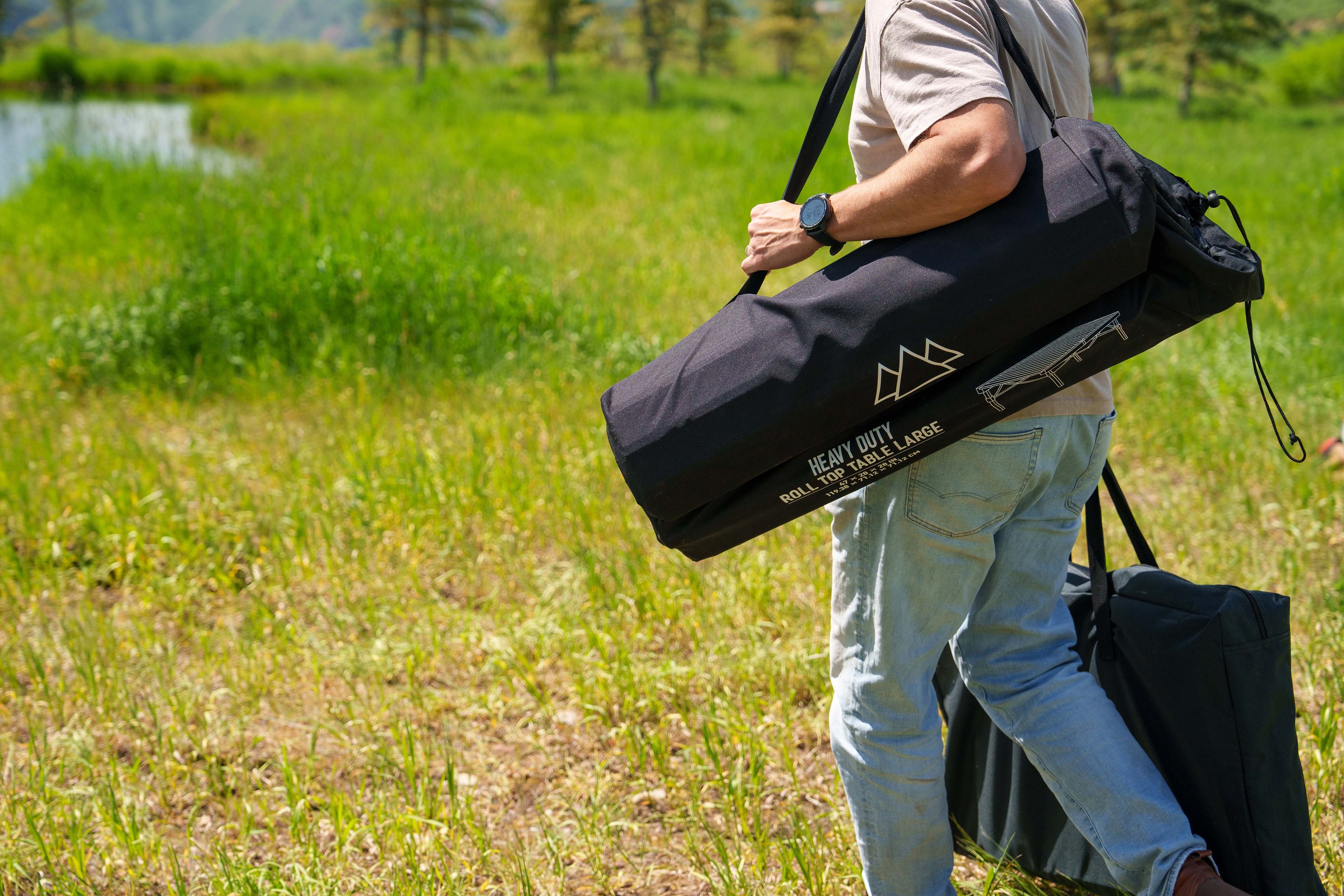 Heavy Duty Roll Top Table