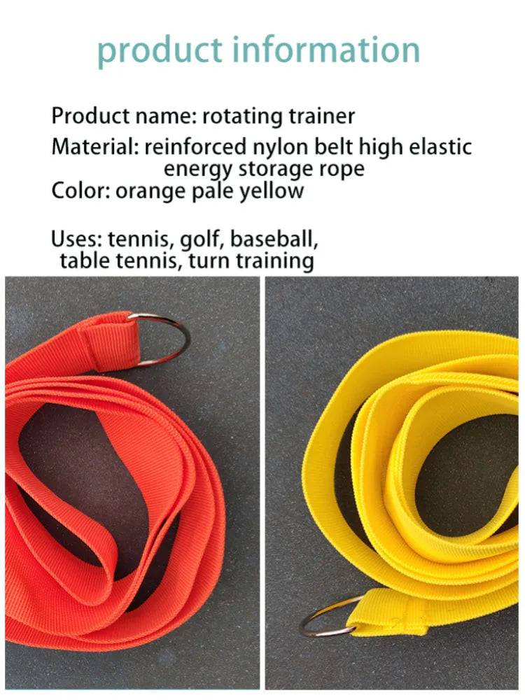 Tennis Training Belt Tennis Trainer Ball Machine Tenis Swivel Self-study Exercise Main Exercise Training Tool Equipment