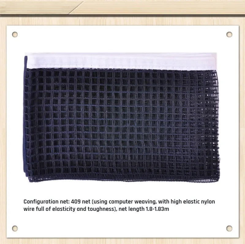 Professional Portable Table Tennis Net Retractable Ping Pong Training Racket Blade Mesh Net Accessories Set Sports Equipment