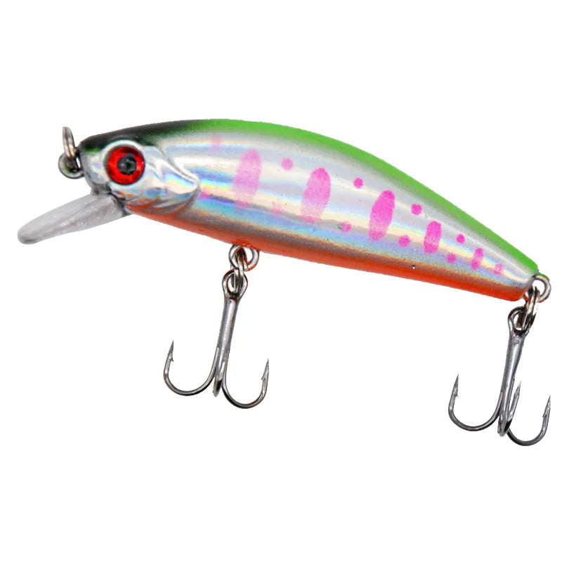 Minnow Fishing Lure Winter Sinking for Fishing Tackle Wobbler Artificial Bait Goods Pike Pesca Trout Lure Spinning Carp Hooks