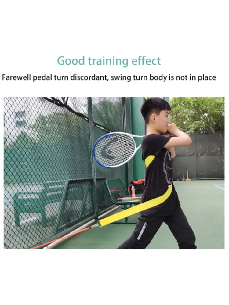 Tennis Training Belt Tennis Trainer Ball Machine Tenis Swivel Self-study Exercise Main Exercise Training Tool Equipment