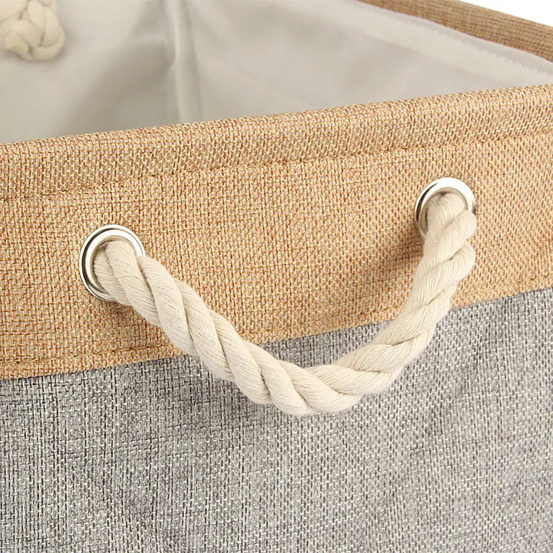 Custom Name Dog Toy Basket Cat Pet Foldable Box Print Personalized ID Storage Baskets For Clothes Pet Accessories